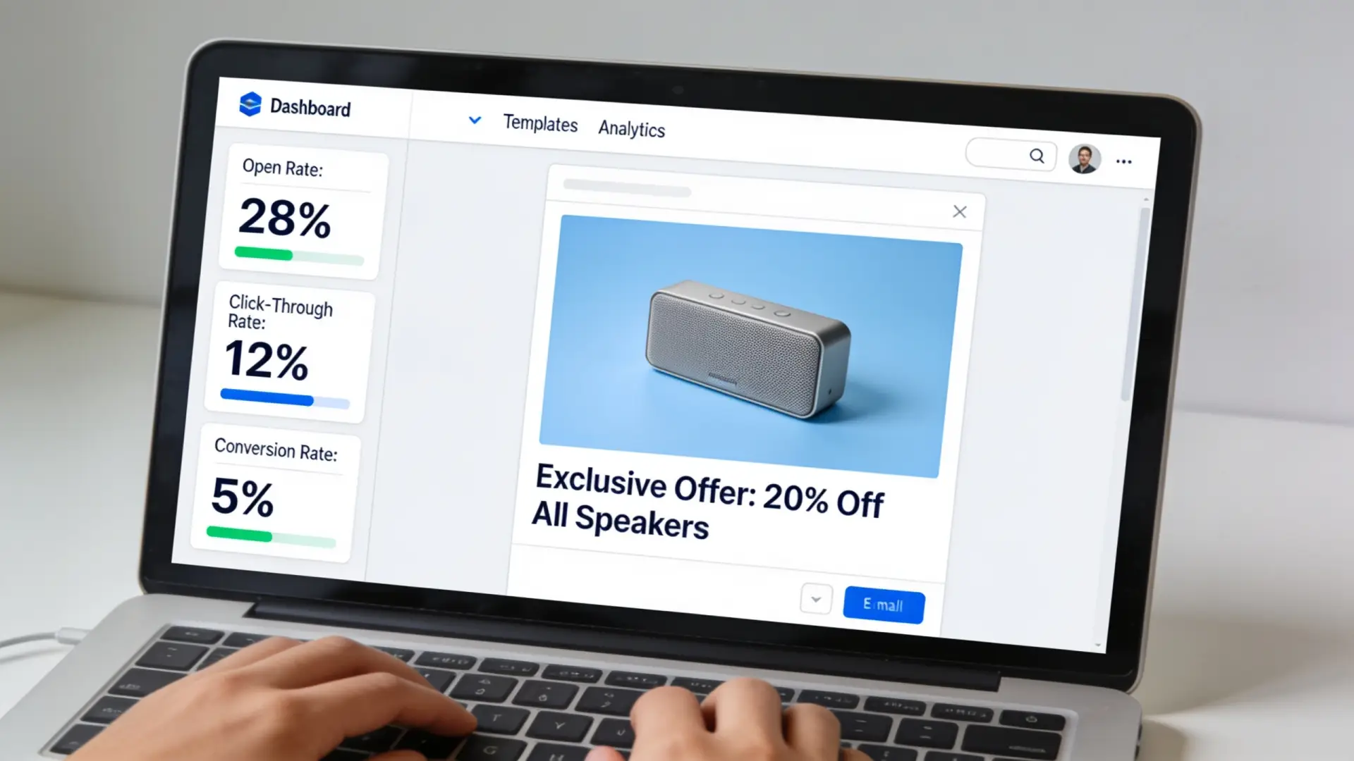 email marketing campaign interface - Build and Nurture Email Campaigns