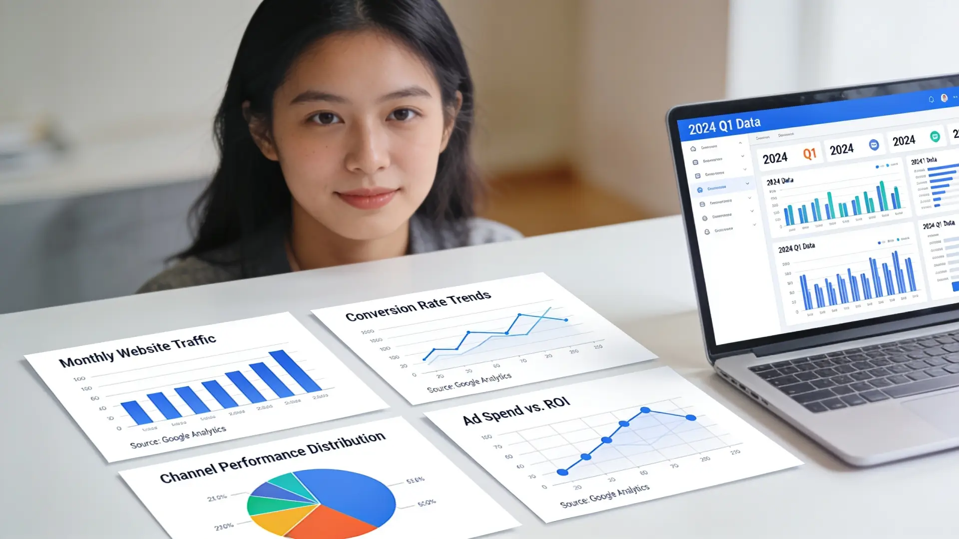digital marketing analytics charts - Track Analytics and Optimize Performance